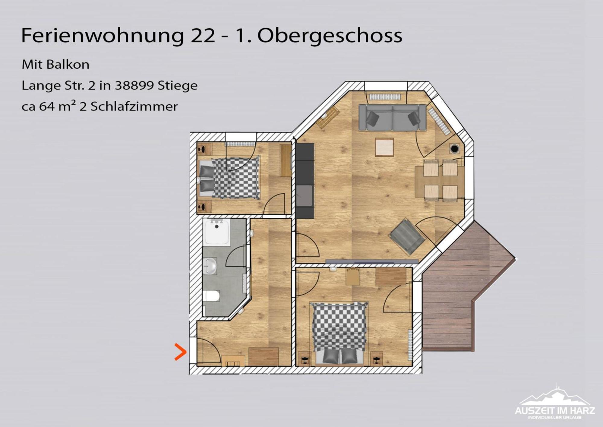 Auszeit-Im-Harz Haus 5 Wohnung 22 Stiege Ngoại thất bức ảnh